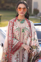 Musferah Saad - PEARL - Ivory - Lawn - 3 Piece